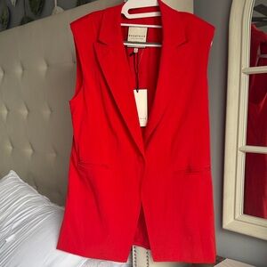 Bagatelle Women's Bold Red Vest